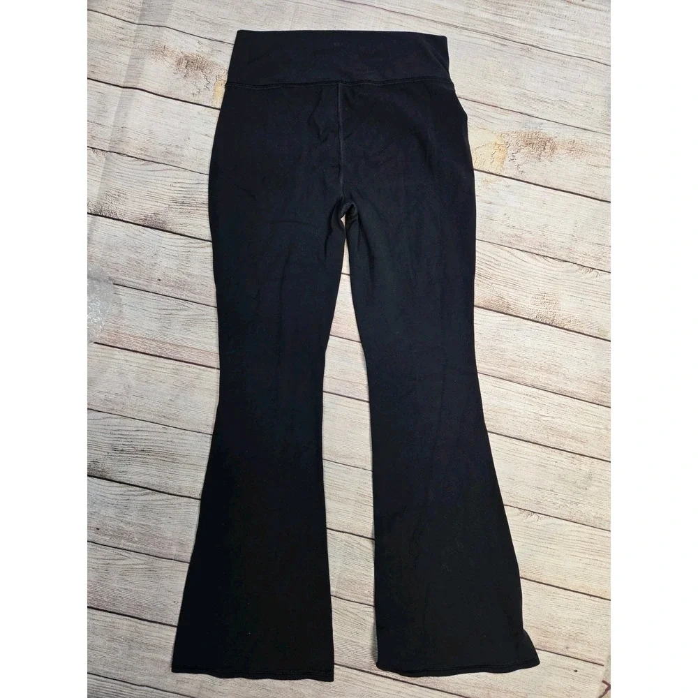 All‎ In Motion Girl's Size Large Everyday Soft High-Rise Leggings Black Flare